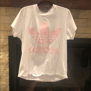 Adidas white T-shirt